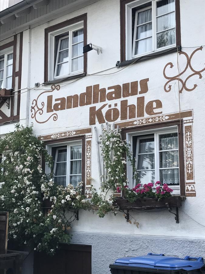Hotel Restaurant Landhaus Koehle Neukirch  Eksteriør bilde